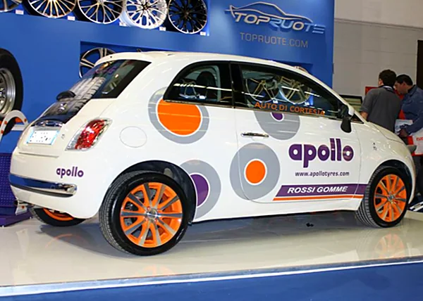Fiat 500 decorata Apollo
